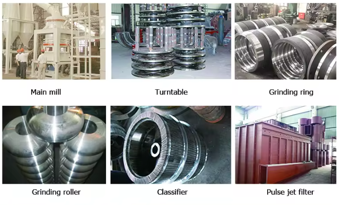High Chrome Grinding Rollers for Roller Grinding Mill